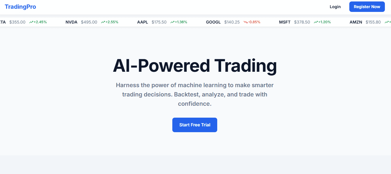 Trading Pro preview 1